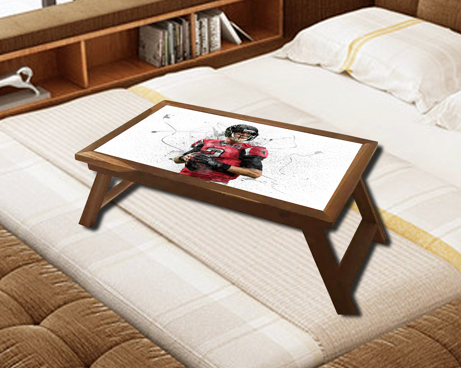 Matt Ryan Splash Effect Coffee and Laptop Table