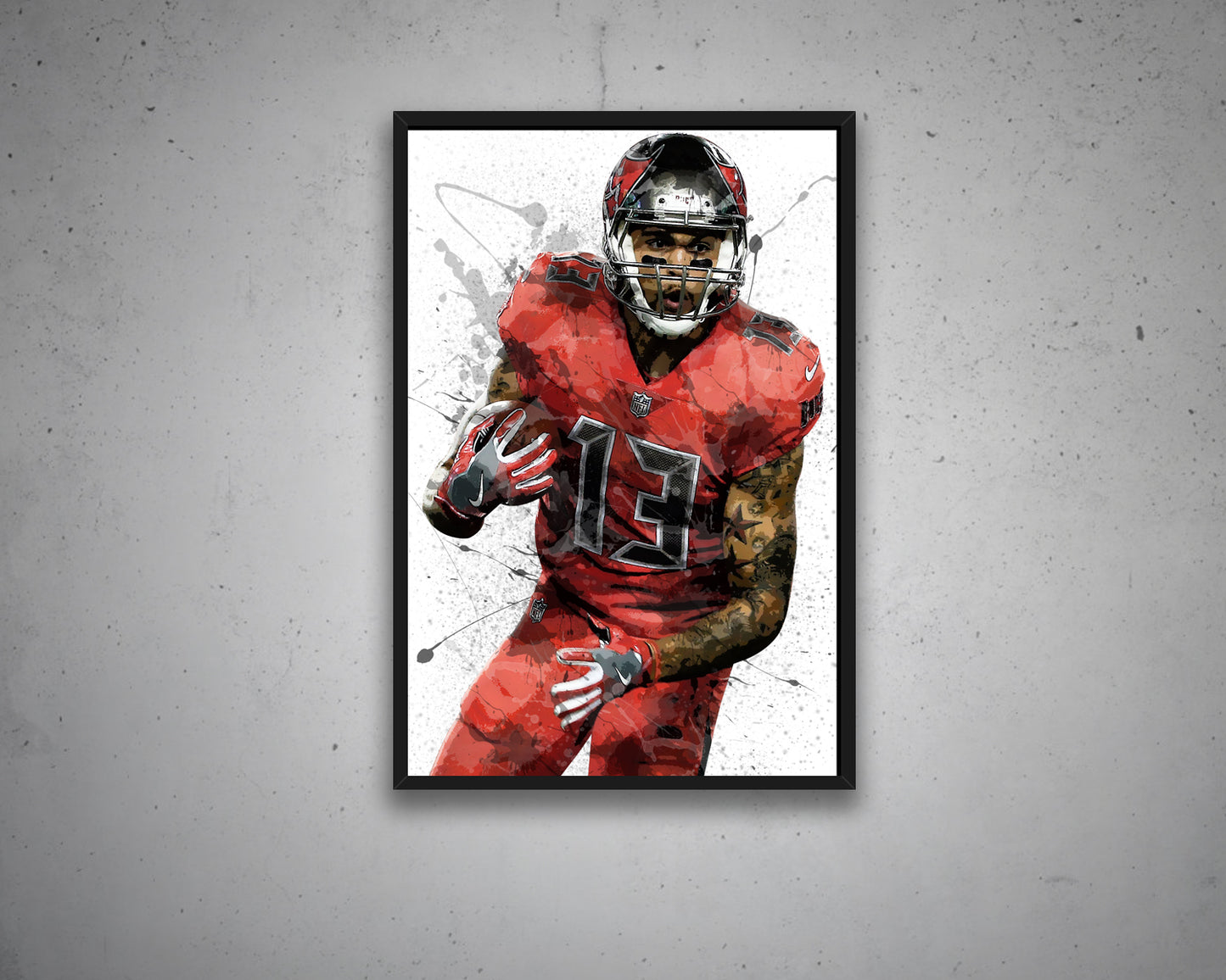 Mike Evans Canvas Wall Art