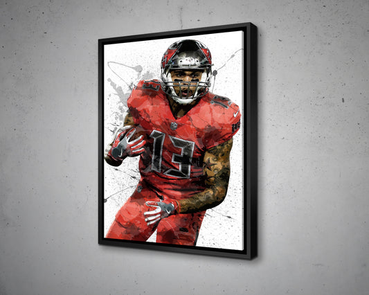 Mike Evans Canvas Wall Art