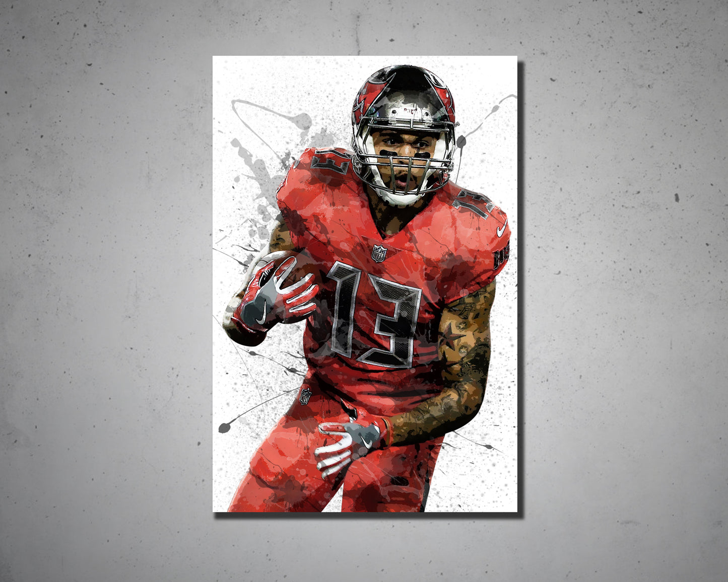 Mike Evans Canvas Wall Art