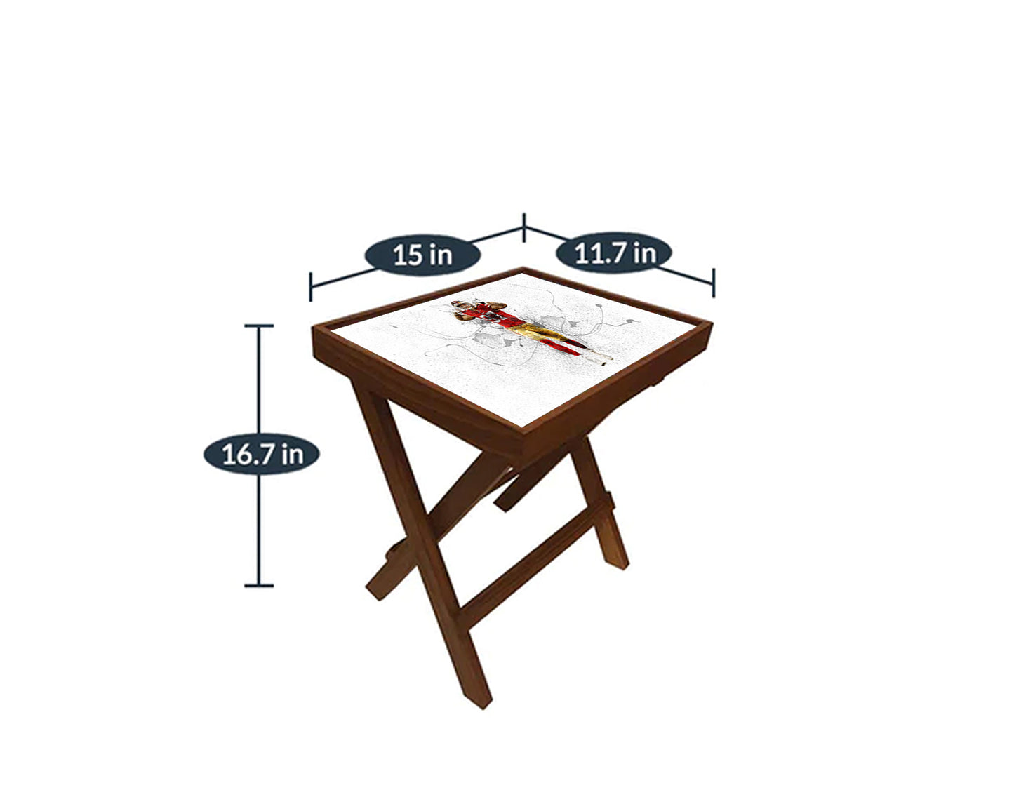 Nick Bosa Splash Effect Coffee and Laptop Table