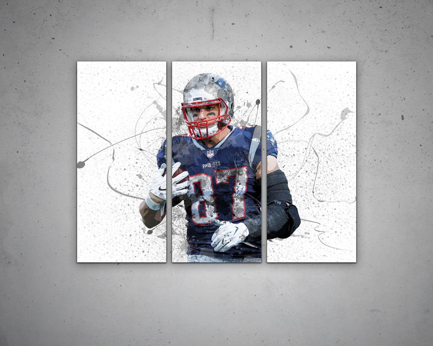 Rob Gronkowski Canvas Wall Art