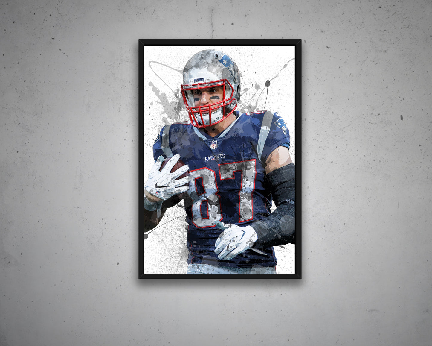 Rob Gronkowski Canvas Wall Art