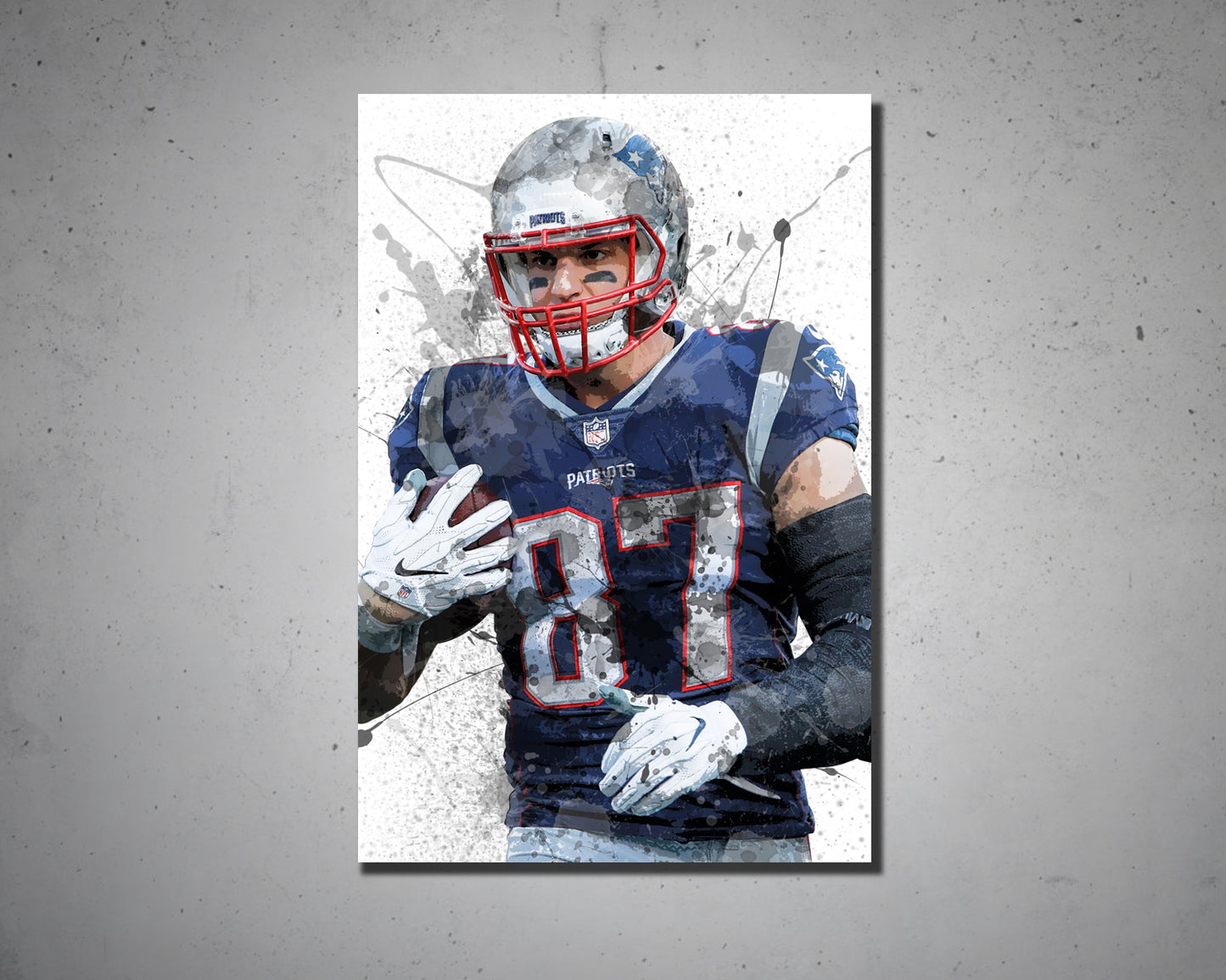 Rob Gronkowski Canvas Wall Art