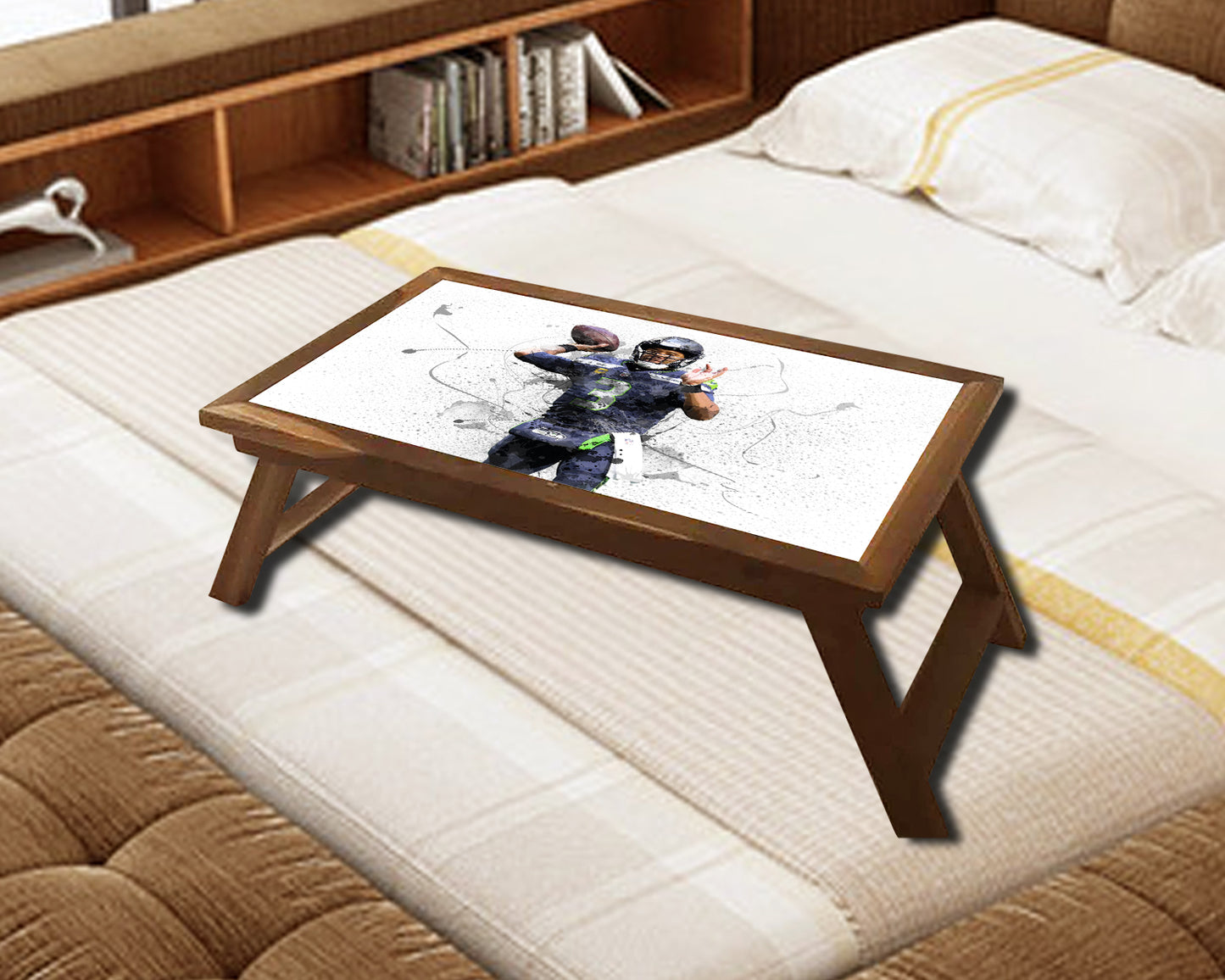 Russell Wilson Splash Effect Coffee and Laptop Table