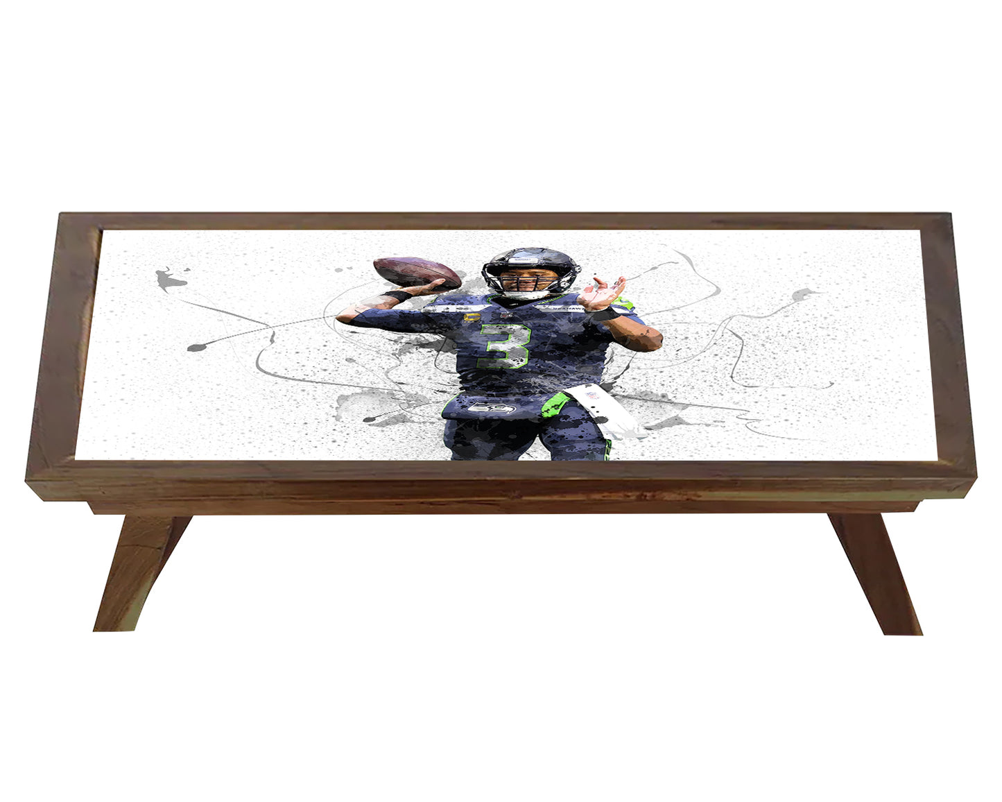 Russell Wilson Splash Effect Coffee and Laptop Table