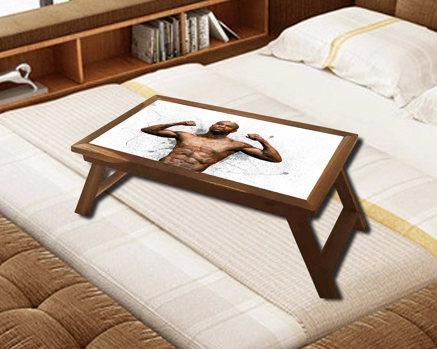 Floyd Mayweather Splash Effect Coffee and Laptop Table