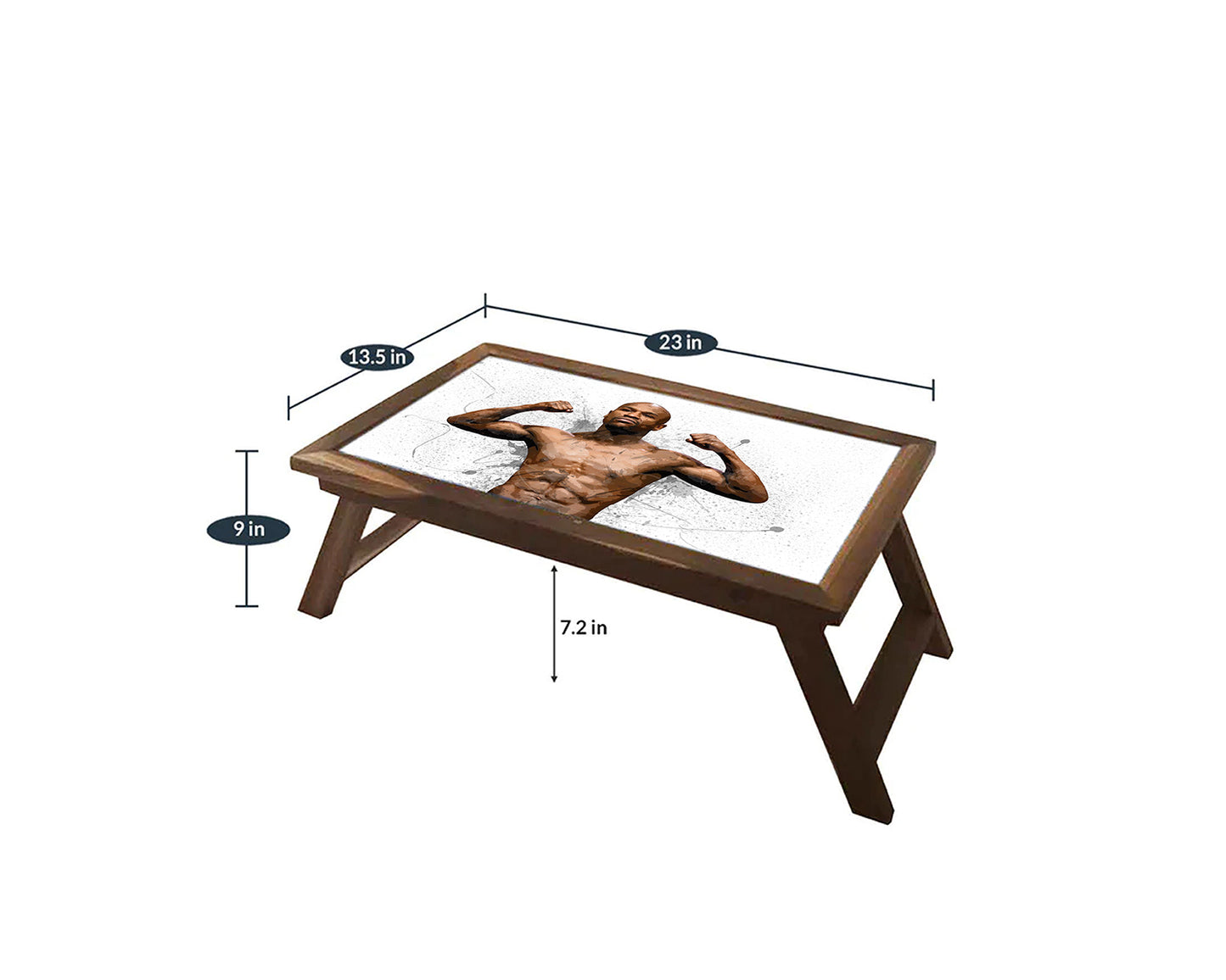 Floyd Mayweather Splash Effect Coffee and Laptop Table