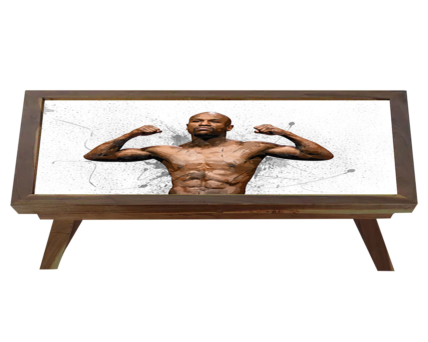 Floyd Mayweather Splash Effect Coffee and Laptop Table