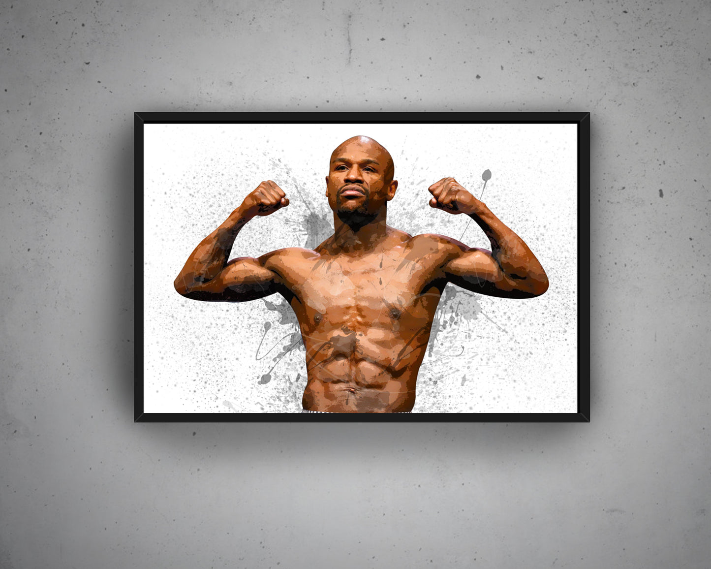 Floyd Mayweather Canvas Wall Art
