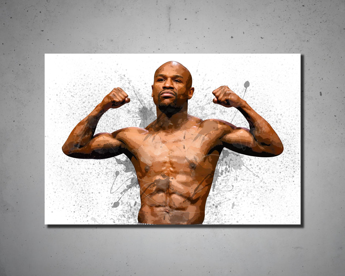 Floyd Mayweather Canvas Wall Art