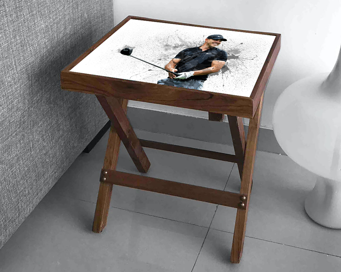 Brooks Koepka Splash Effect Coffee and Laptop Table
