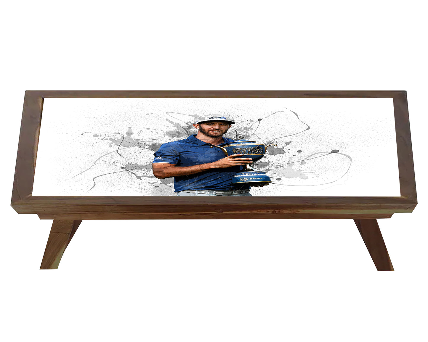 Dustin Johnson Splash Effect Coffee and Laptop Table