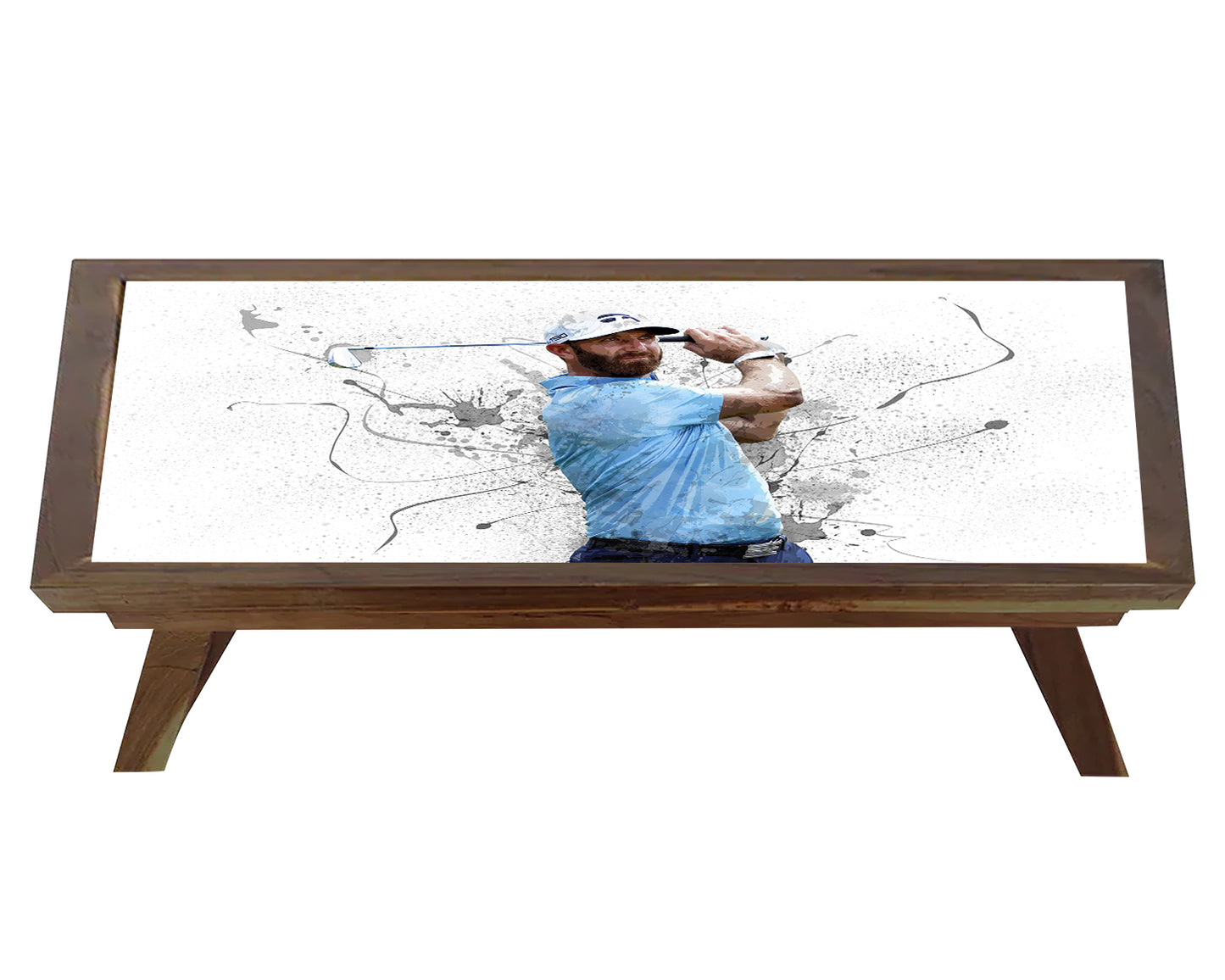 Dustin Johnson Splash Effect Coffee and Laptop Table