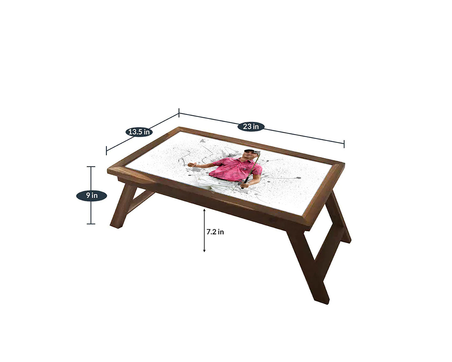 Justin Thomas Splash Effect Coffee and Laptop Table
