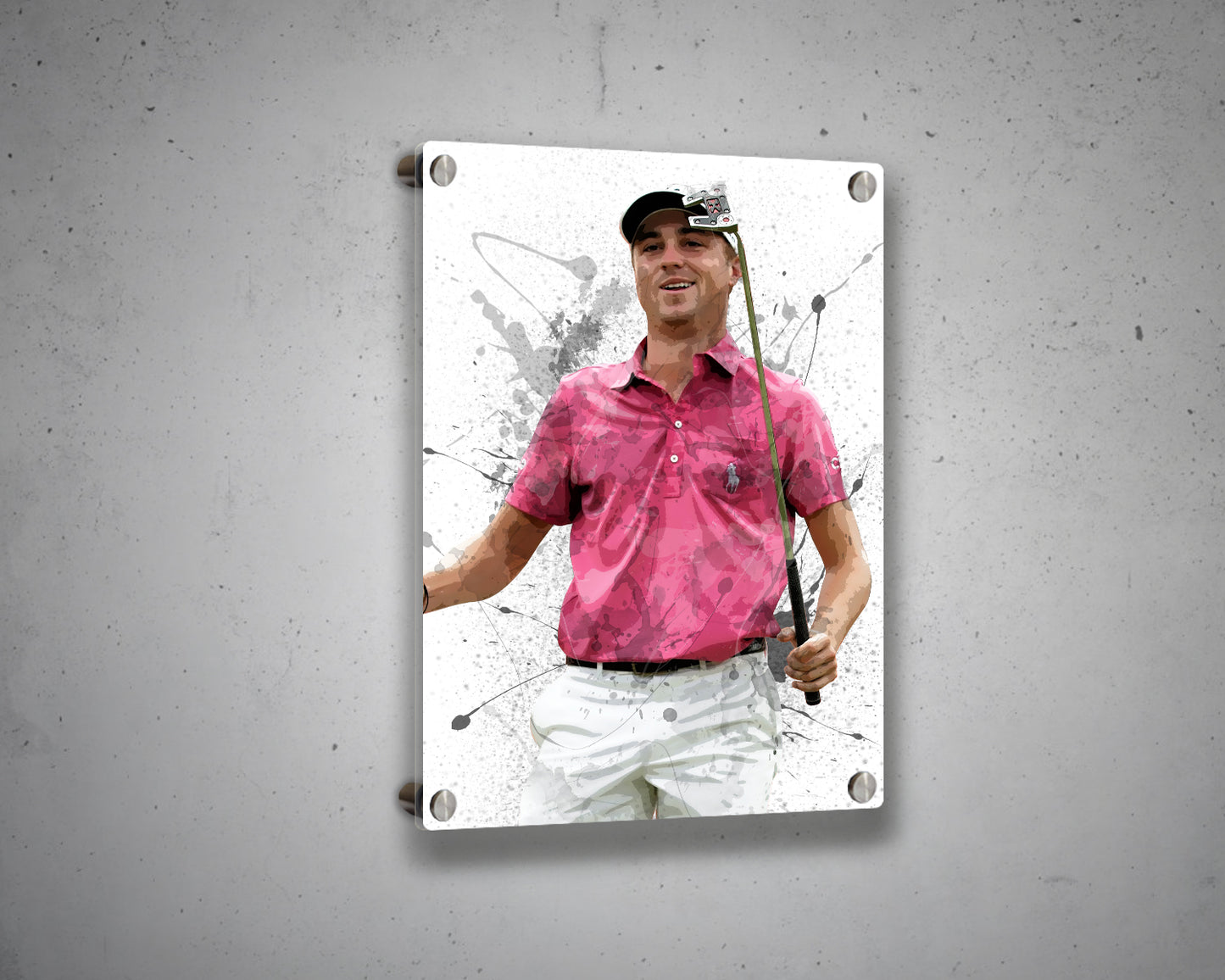 Justin Thomas Canvas Wall Art