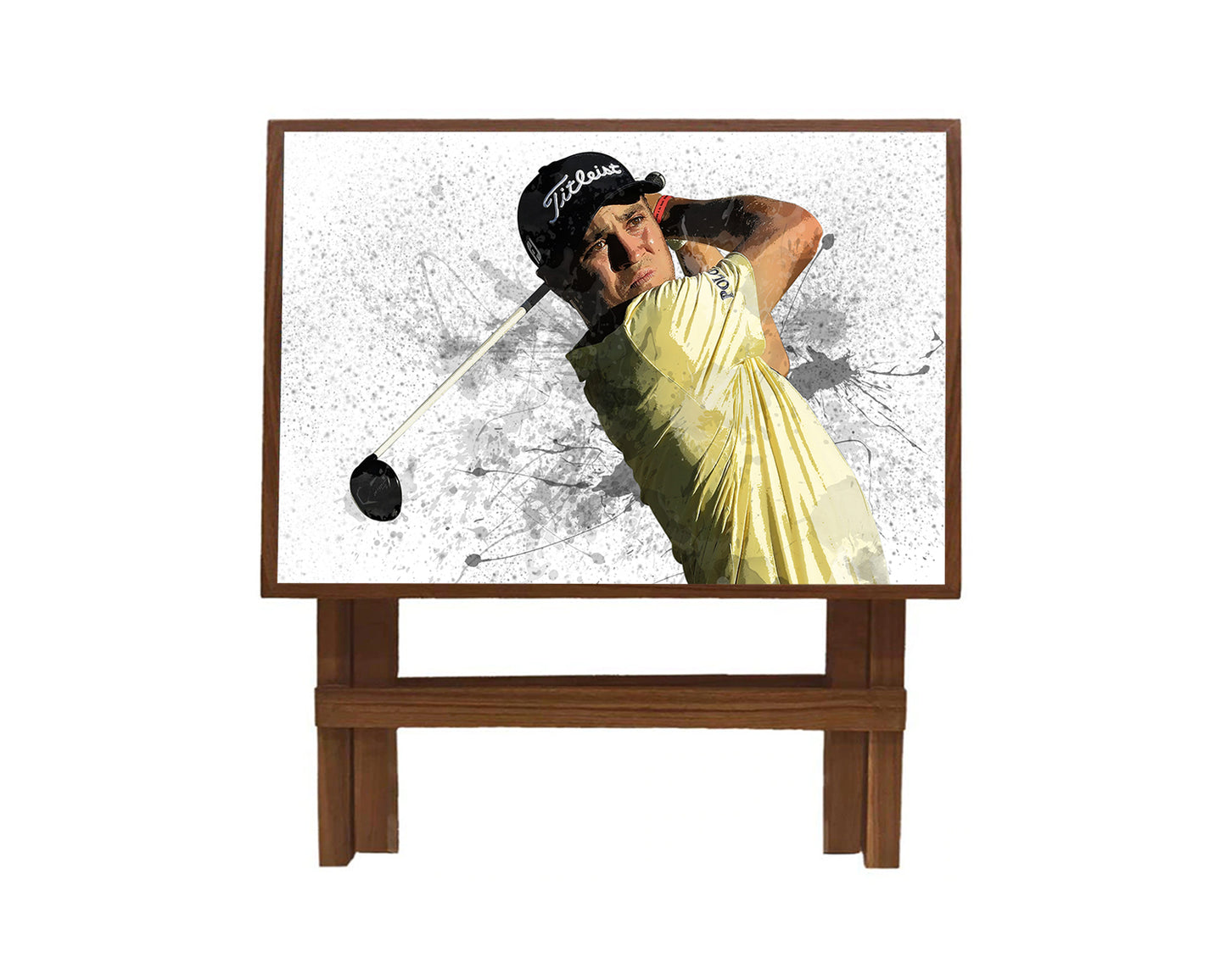 Justin Thomas Splash Effect Coffee and Laptop Table