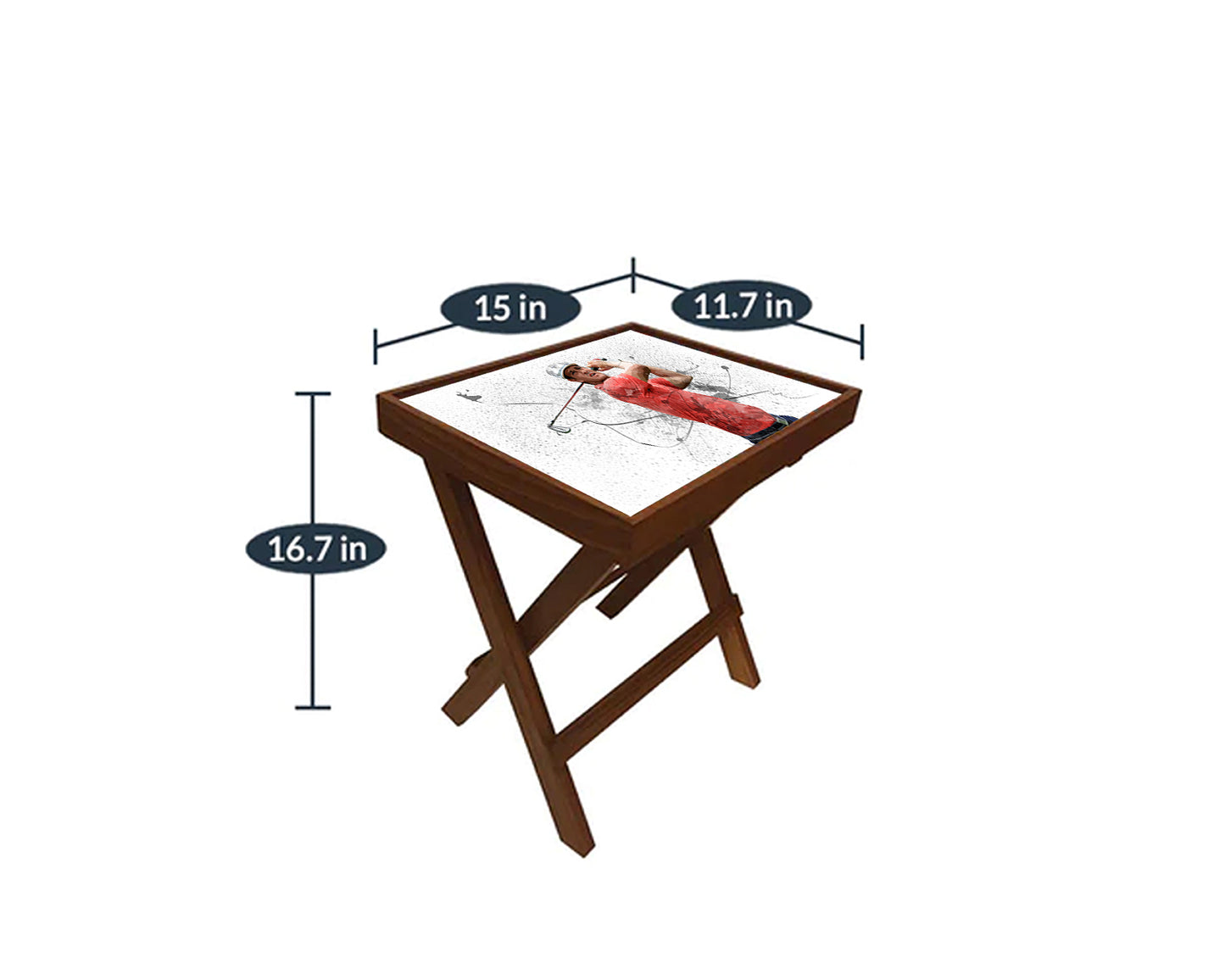 Bryson DeChambeau Splash Effect Coffee and Laptop Table
