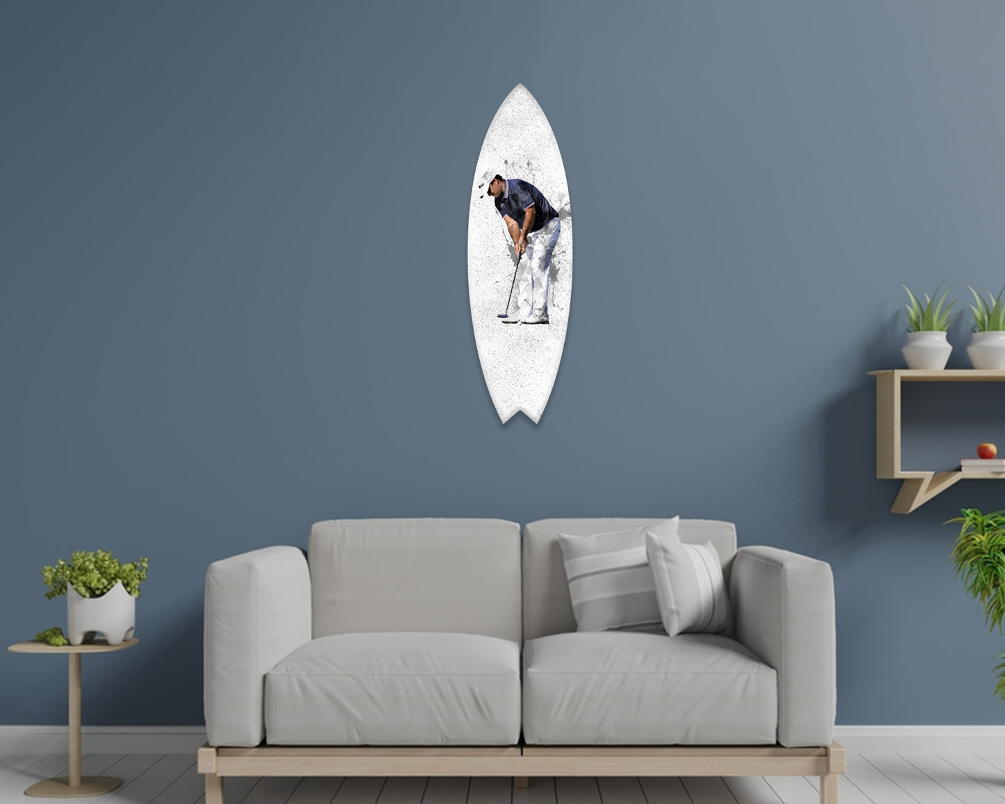 Patrick Reed Acrylic Surfboard Wall Art