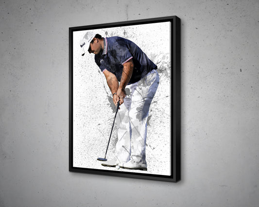 Patrick Reed Splash Effect Canvas Art