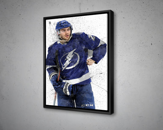 Brayden Point Splash Effect Canvas Art