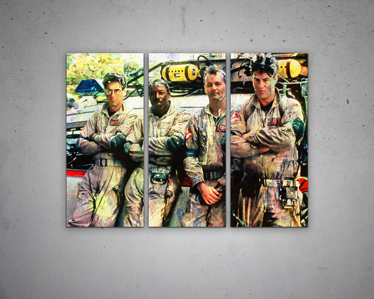 Ghostbusters Art Multicolour Wall Art