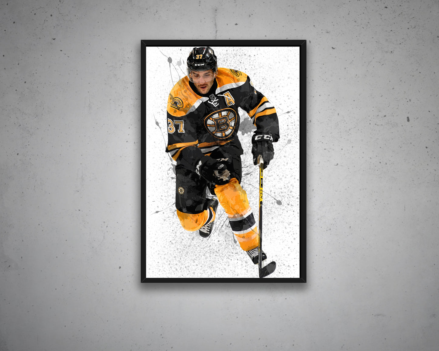 Patrice Bergeron Canvas Wall Art