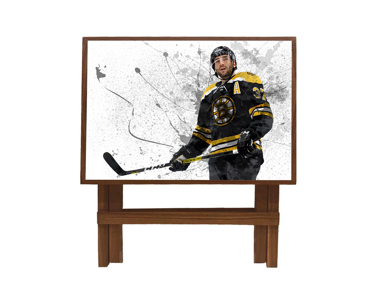 Patrice Bergeron Splash Effect Coffee and Laptop Table