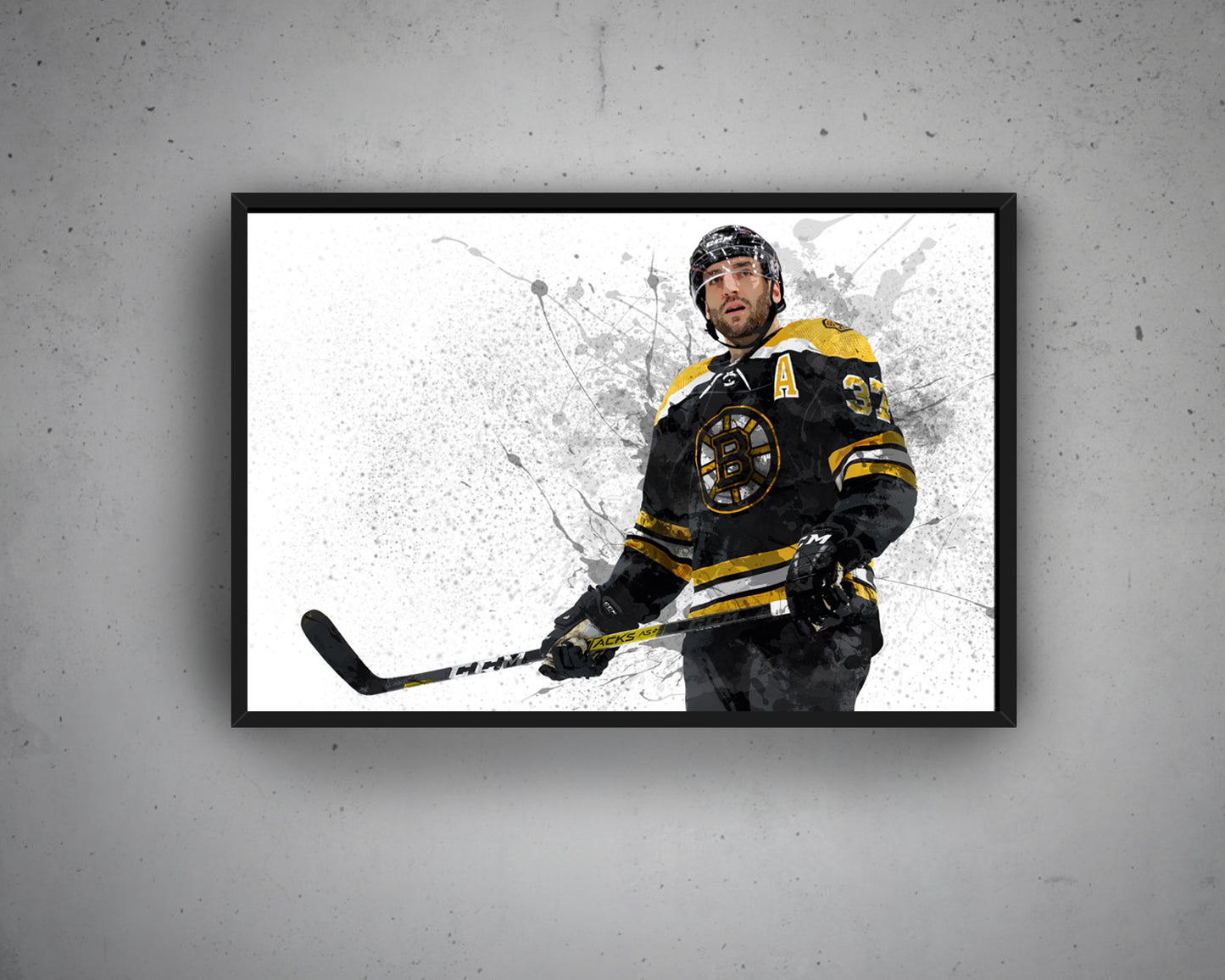 Patrice Bergeron Canvas Wall Art