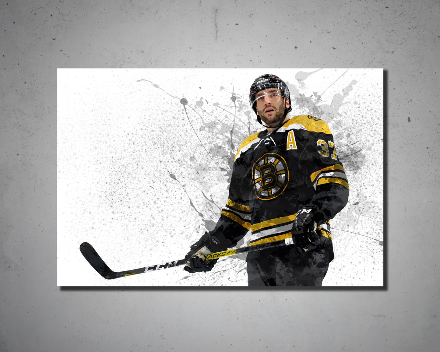 Patrice Bergeron Canvas Wall Art