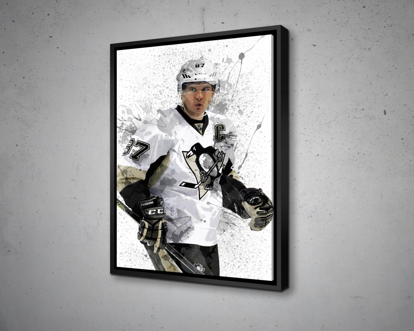 Sidney Crosby Canvas Wall Art