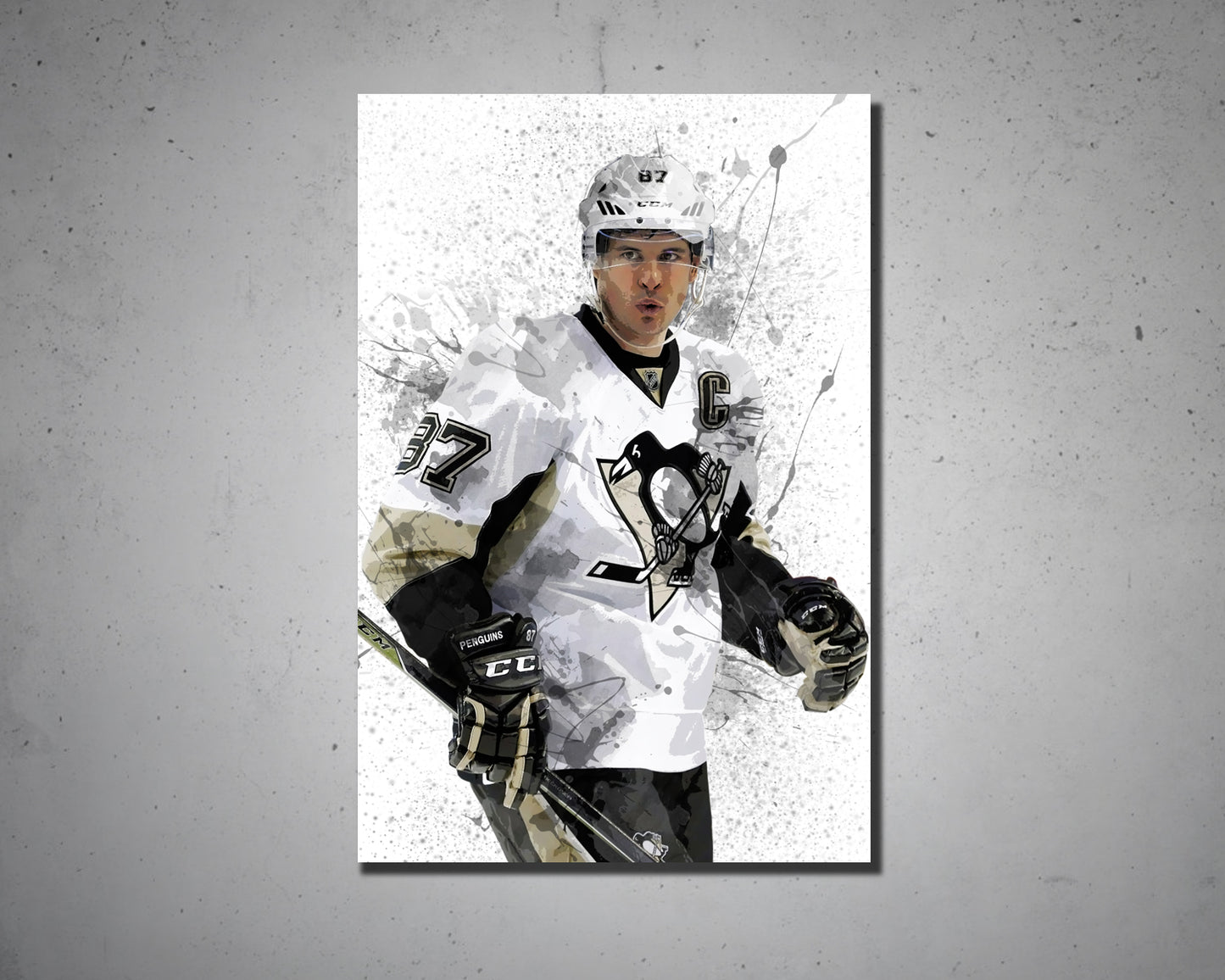 Sidney Crosby Canvas Wall Art