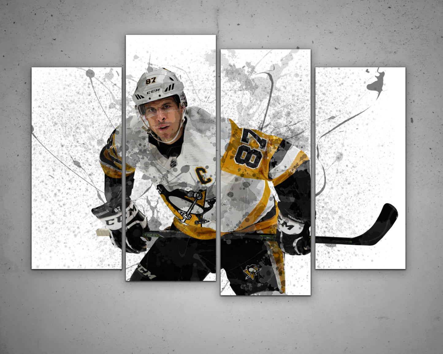 Sidney Crosby Canvas Wall Art