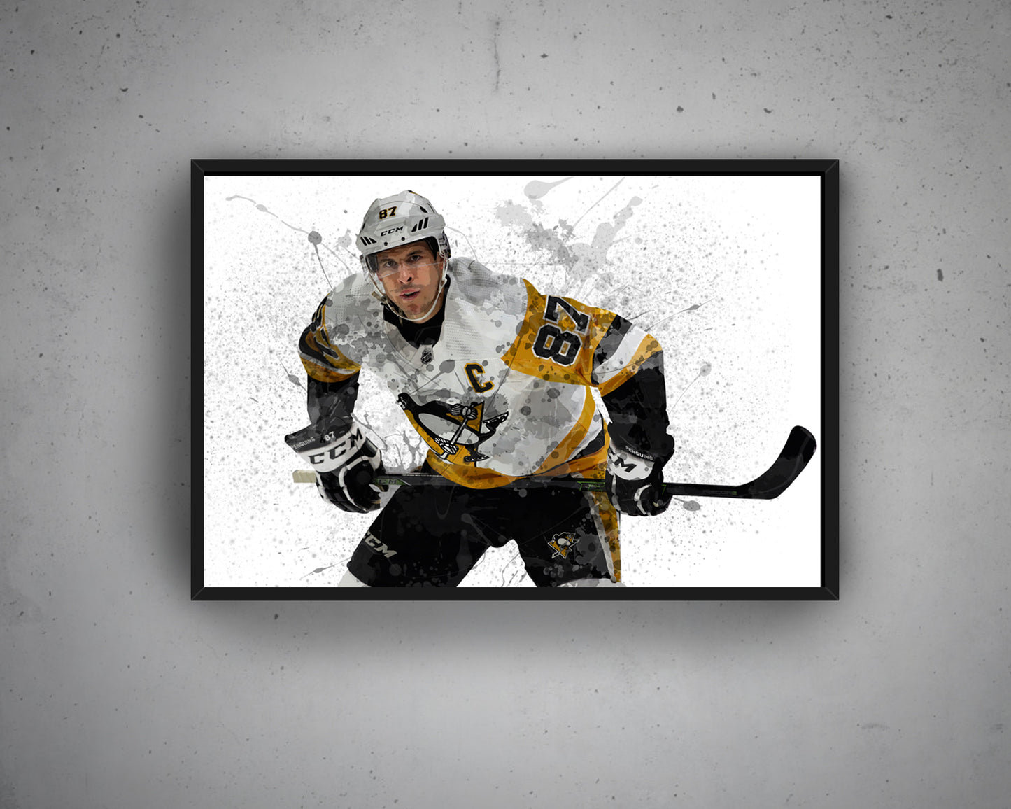 Sidney Crosby Canvas Wall Art