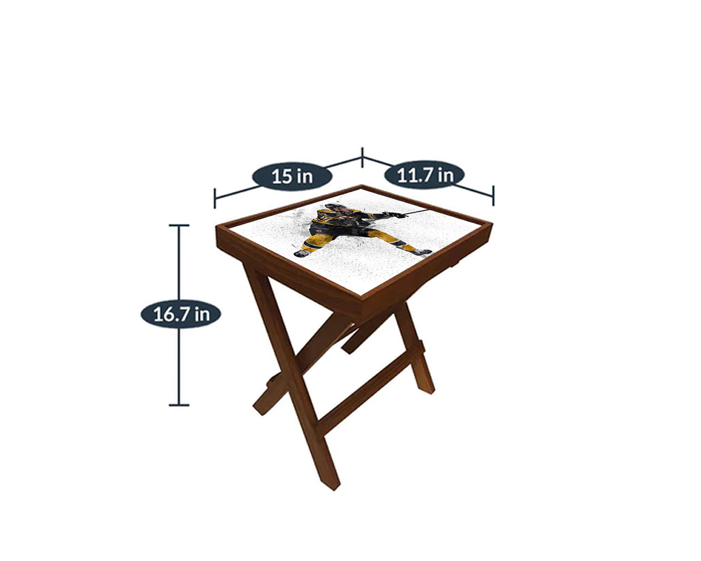 Brad Marchand Splash Effect Coffee and Laptop Table