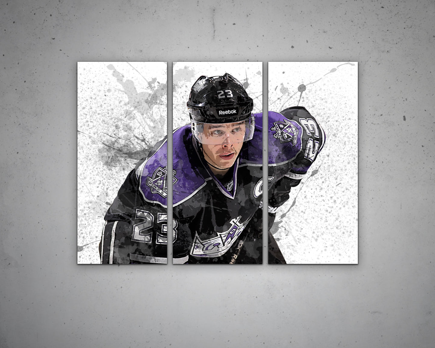 Dustin Wolf Splash Effect Canvas Art