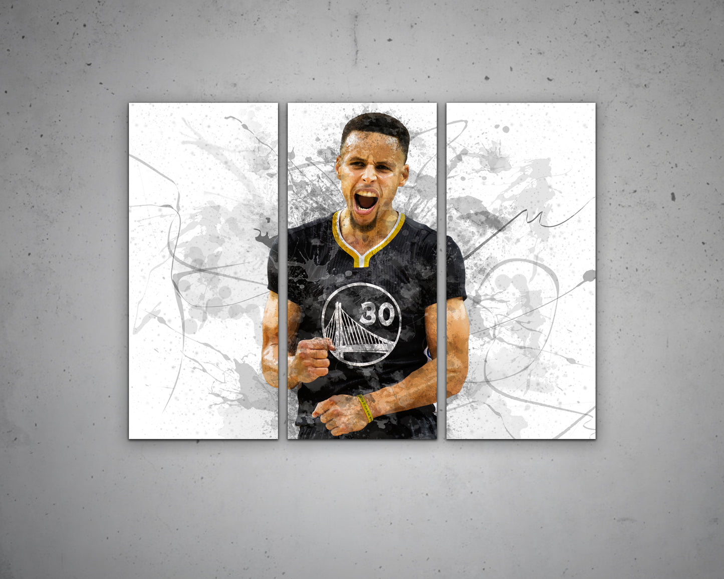 Stephen Curry Canvas Wall Art