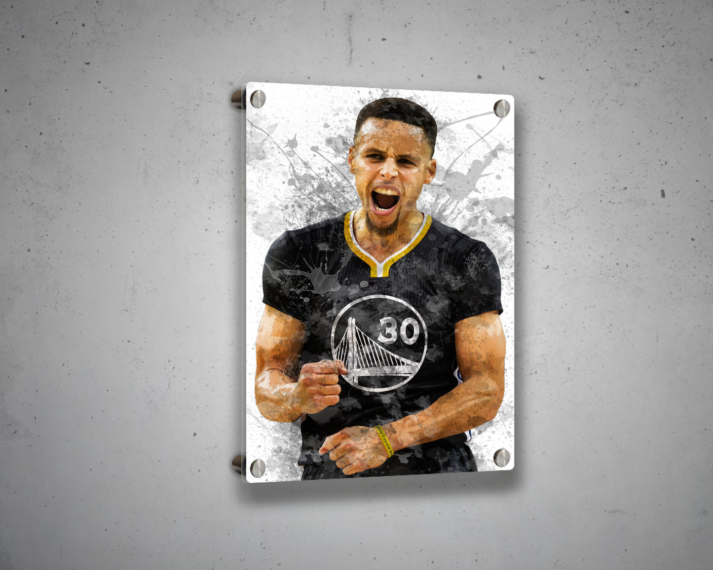 Stephen Curry Canvas Wall Art