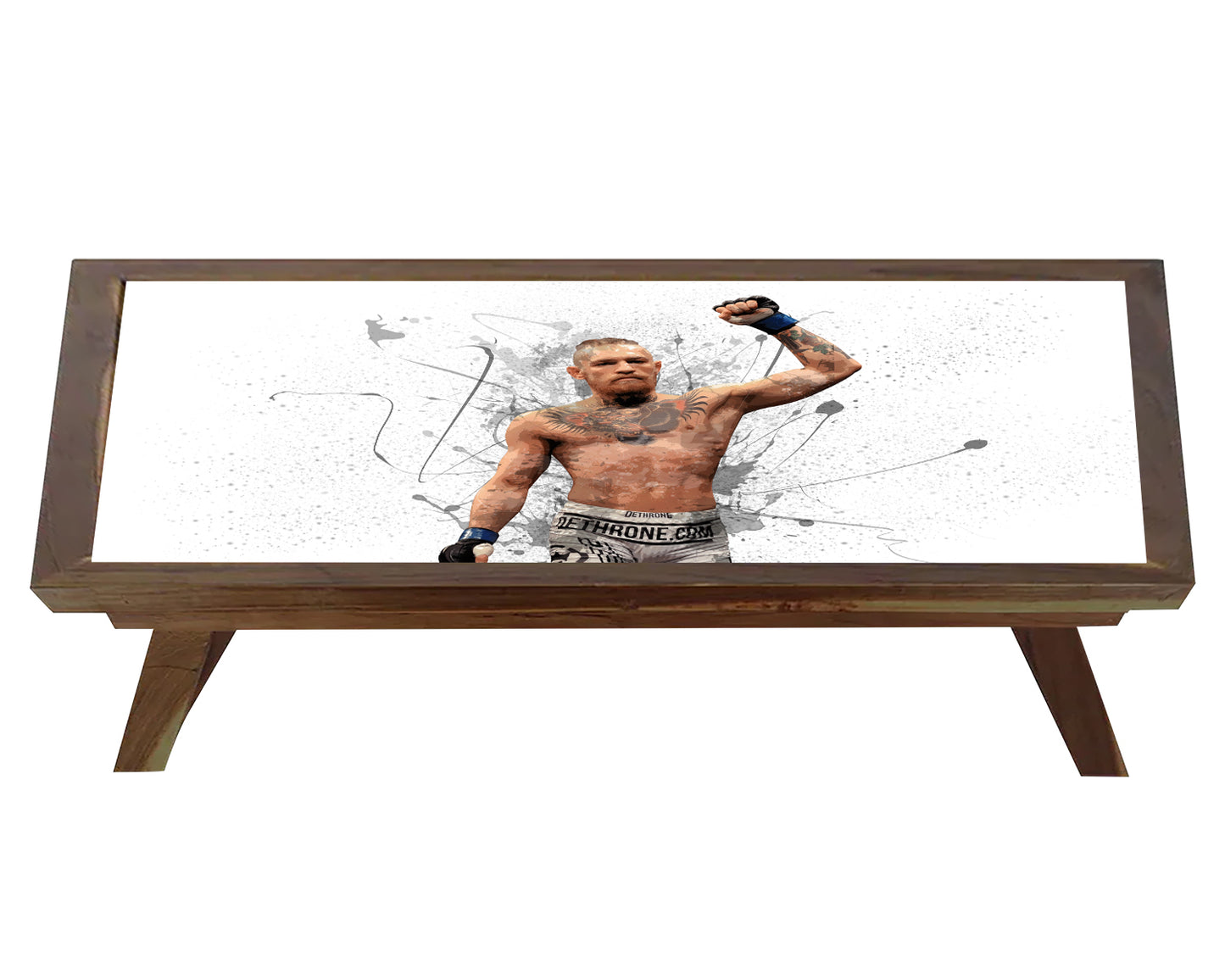 Conor McGregor Splash Effect Coffee and Laptop Table