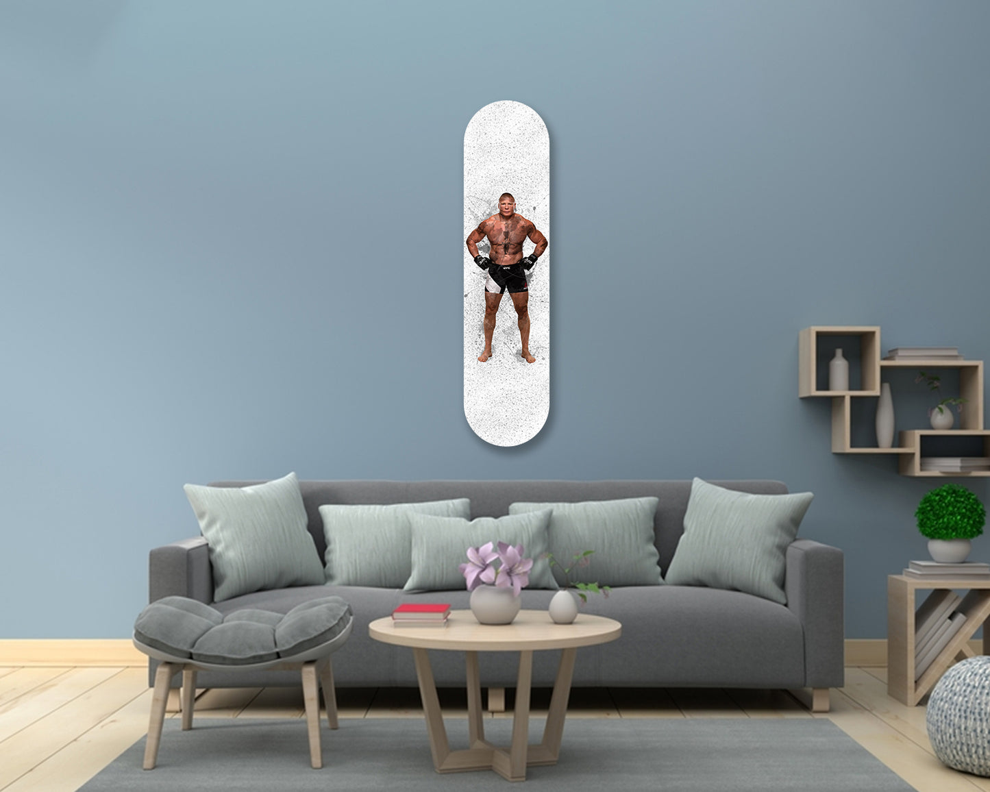 Brock Lesnar Acrylic Skateboard Wall Art