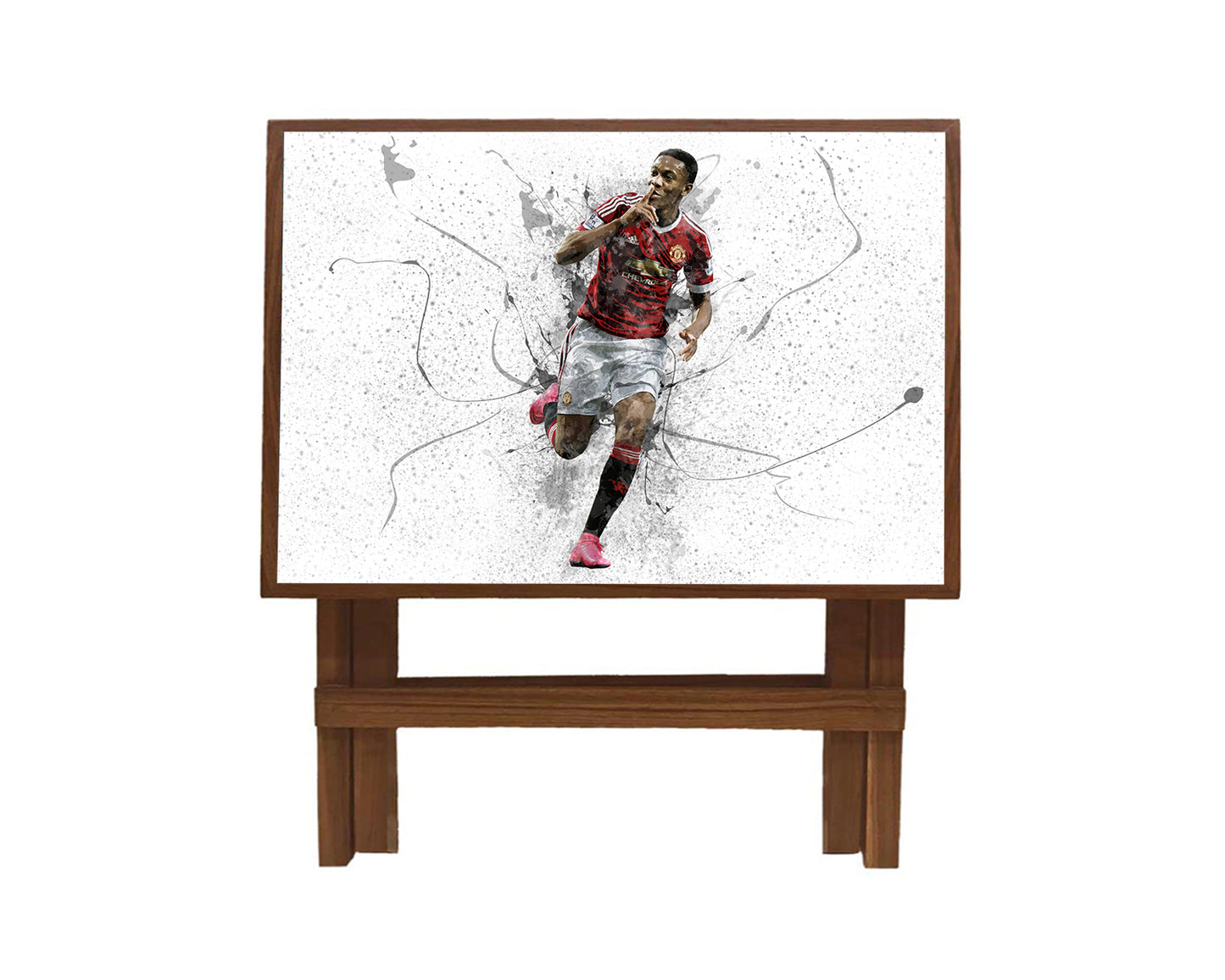 Anthony Martial Splash Effect Coffee and Laptop Table