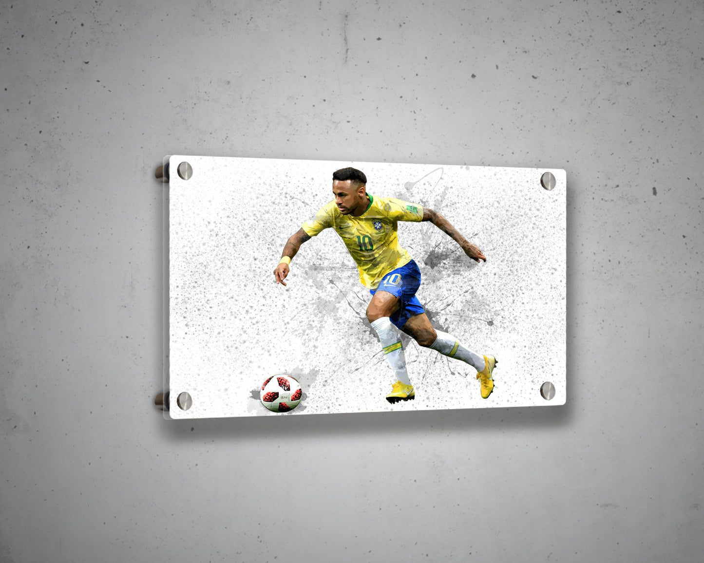 Neymar Jr Canvas Wall Art