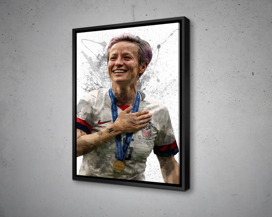 Megan Rapinoe Canvas Wall Art