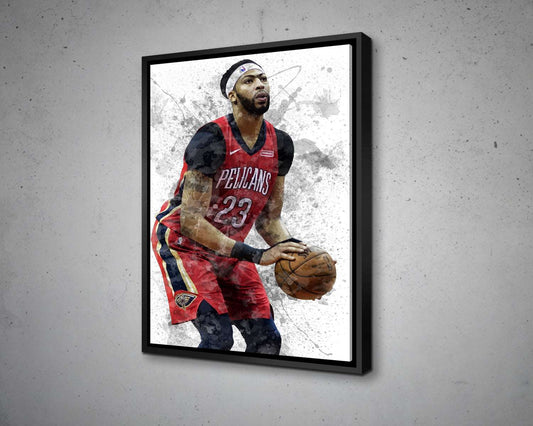Anthony Davis Canvas Wall Art