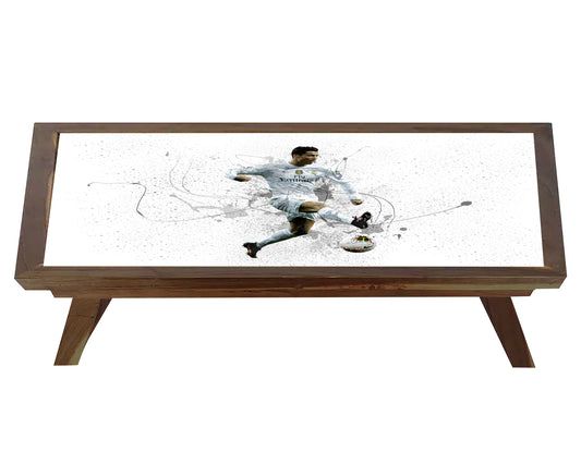 Cristiano Ronaldo Splash Effect Coffee and Laptop Table