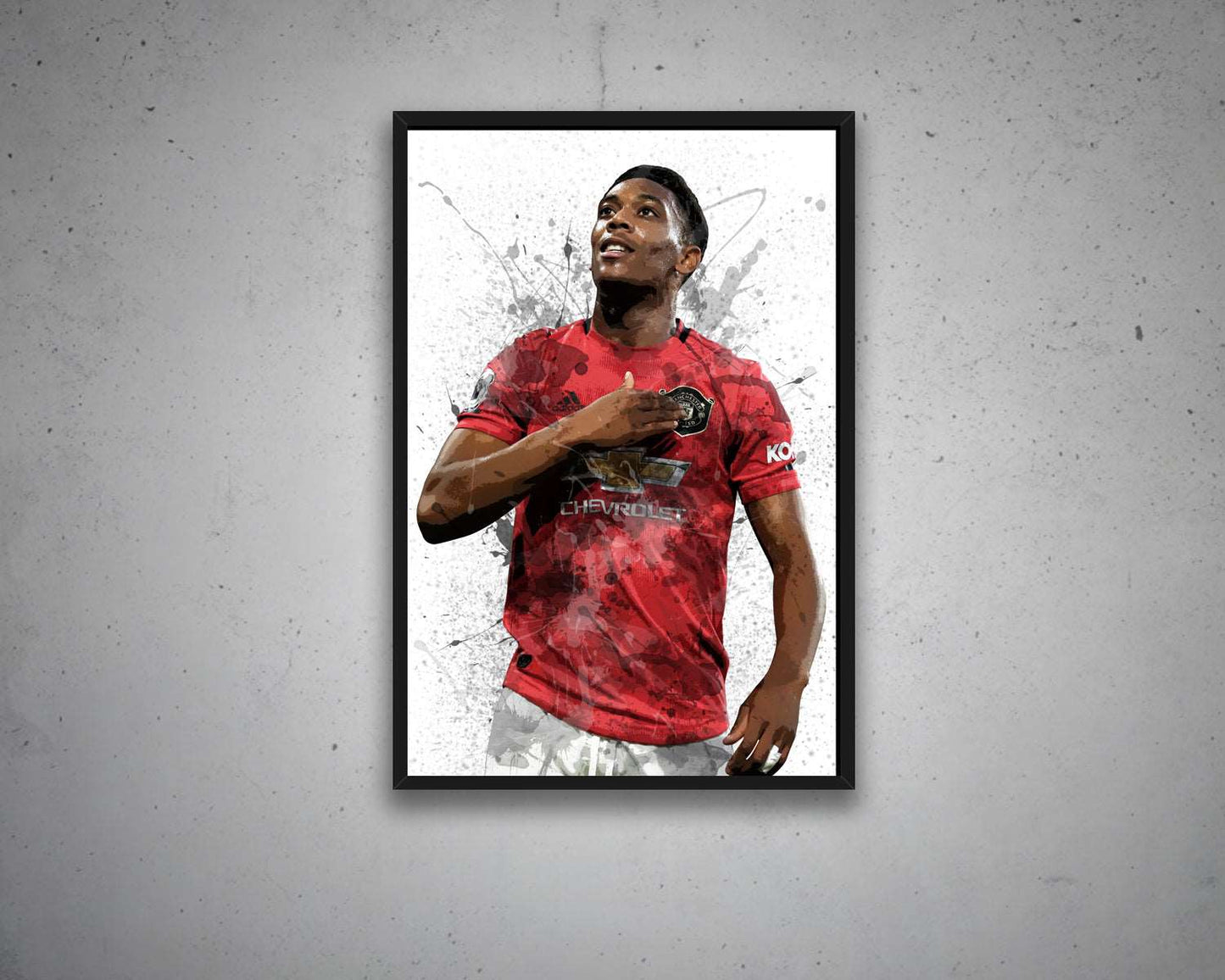Anthony Martial Canvas Wall Art