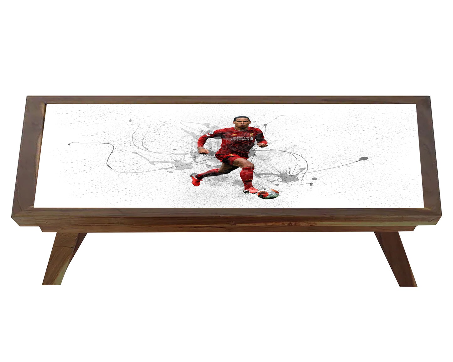 Virgil Van Dijk Splash Effect Coffee and Laptop Table