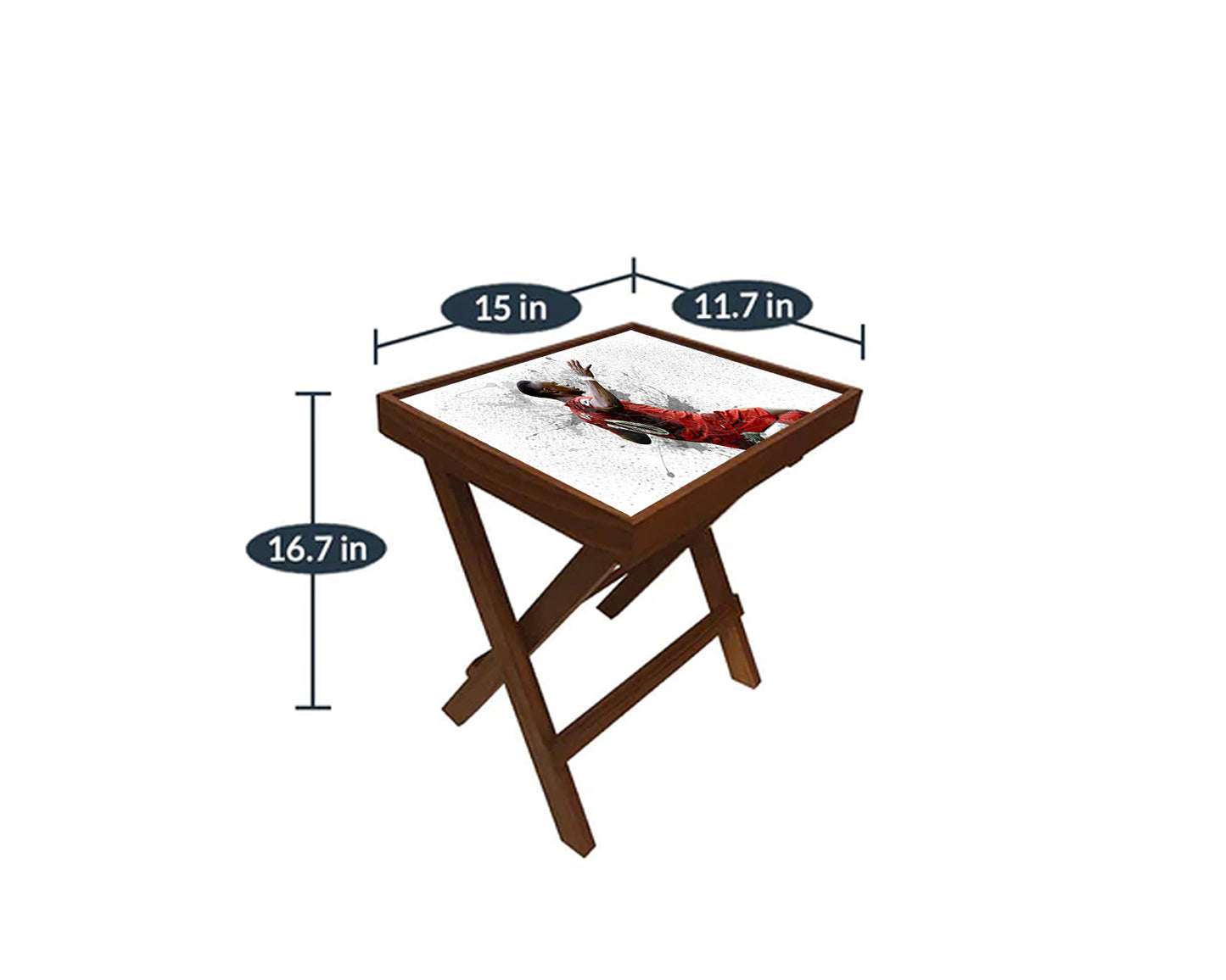 Sadio Mané Splash Effect Coffee and Laptop Table