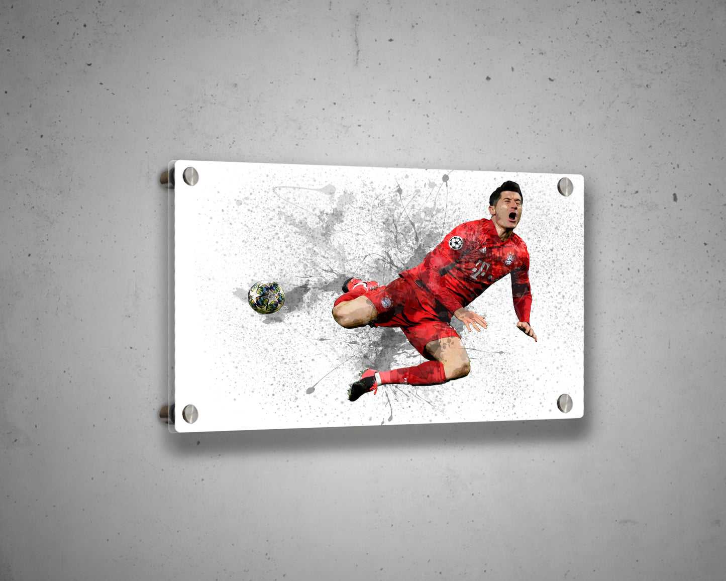 Robert Lewandowski Canvas Wall Art