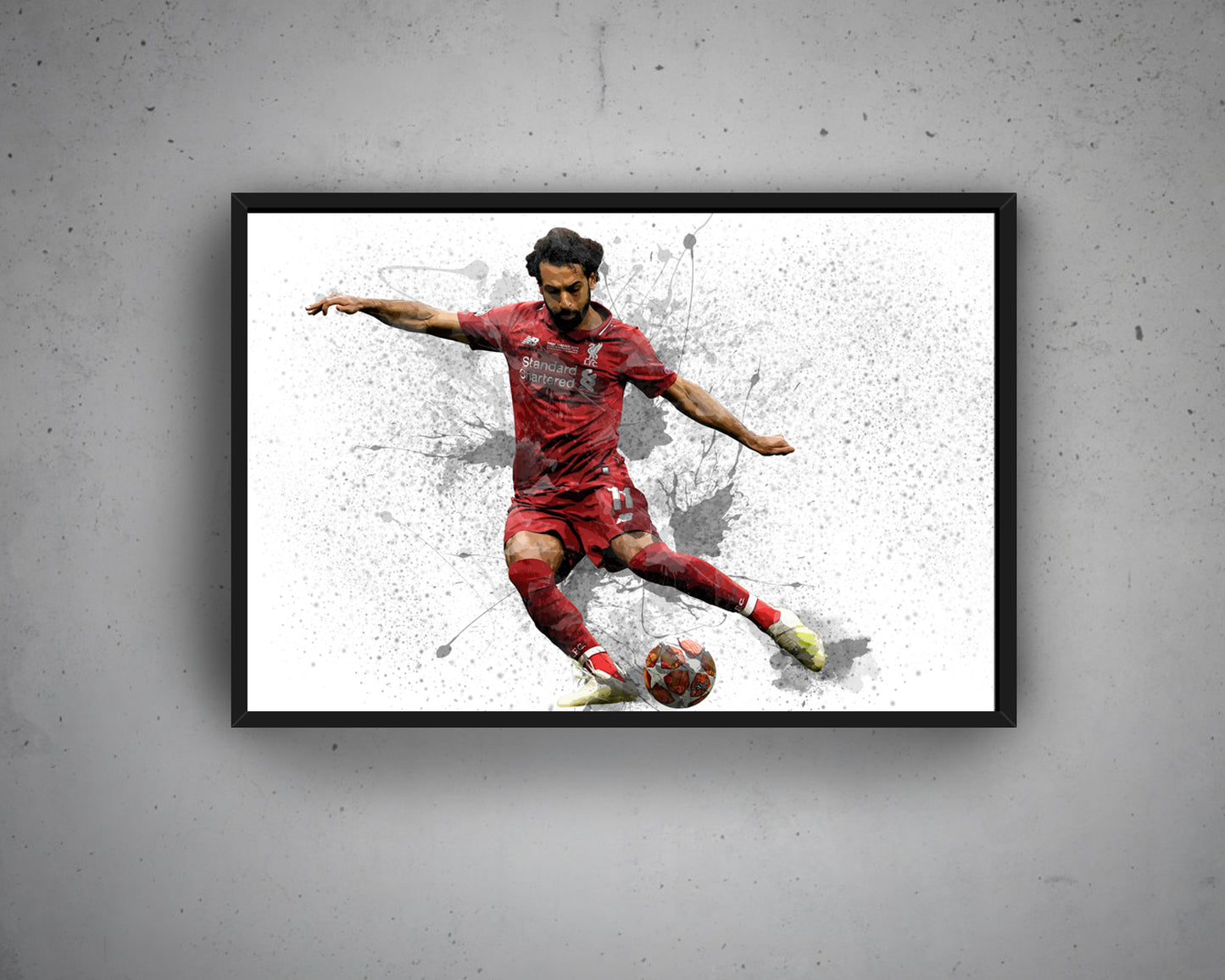 Mohamed Salah Canvas Wall Art